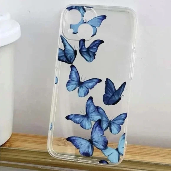 ⚠️Clearance🦋iPhone 14/Pro/Pro Max/Plus Butterfly iPhone Case - Picture 2 of 4